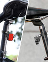 Bicycle Airtag Tracker Reflective Bracket Road Bike Hidden Locator Anti-theft Anti-lost Multi-function Bracket Warning Light