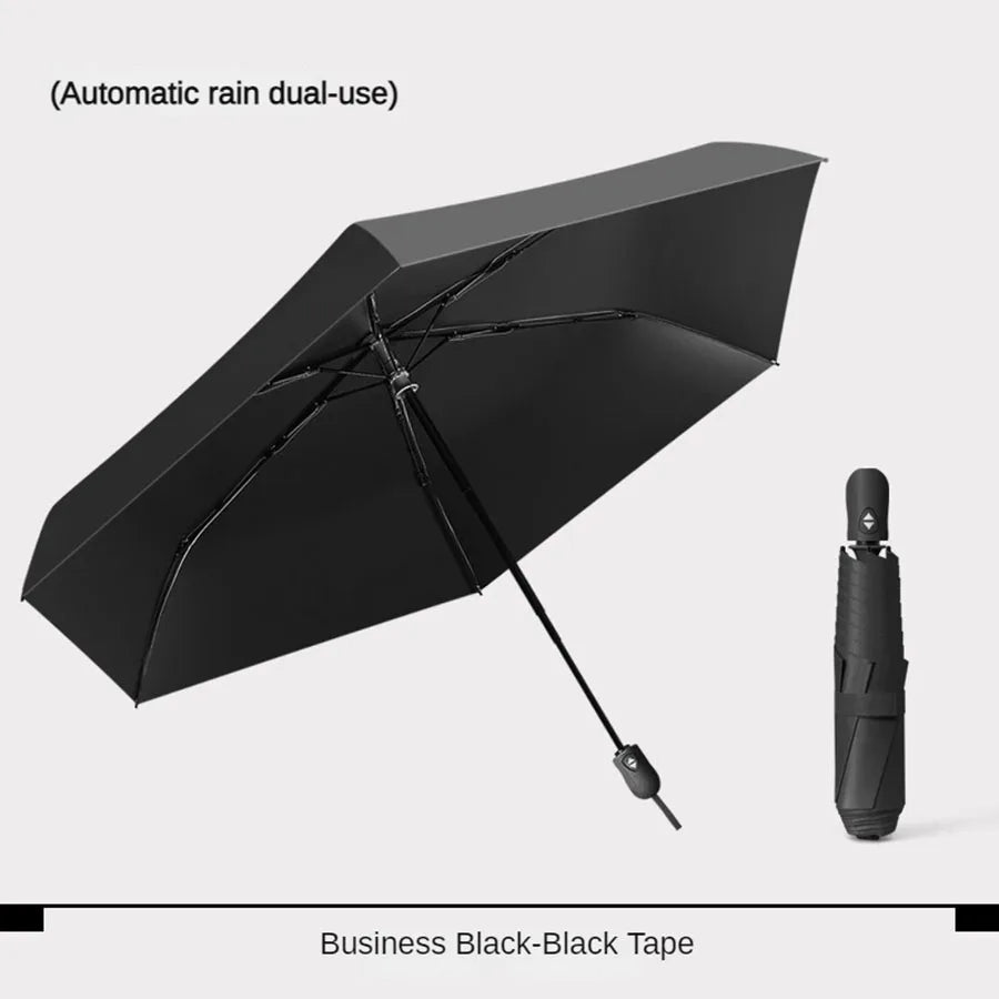 Ultra Lightweight Automatic Folding Umbrella Portable Sun Rain Protection Compact Travel Umbrella