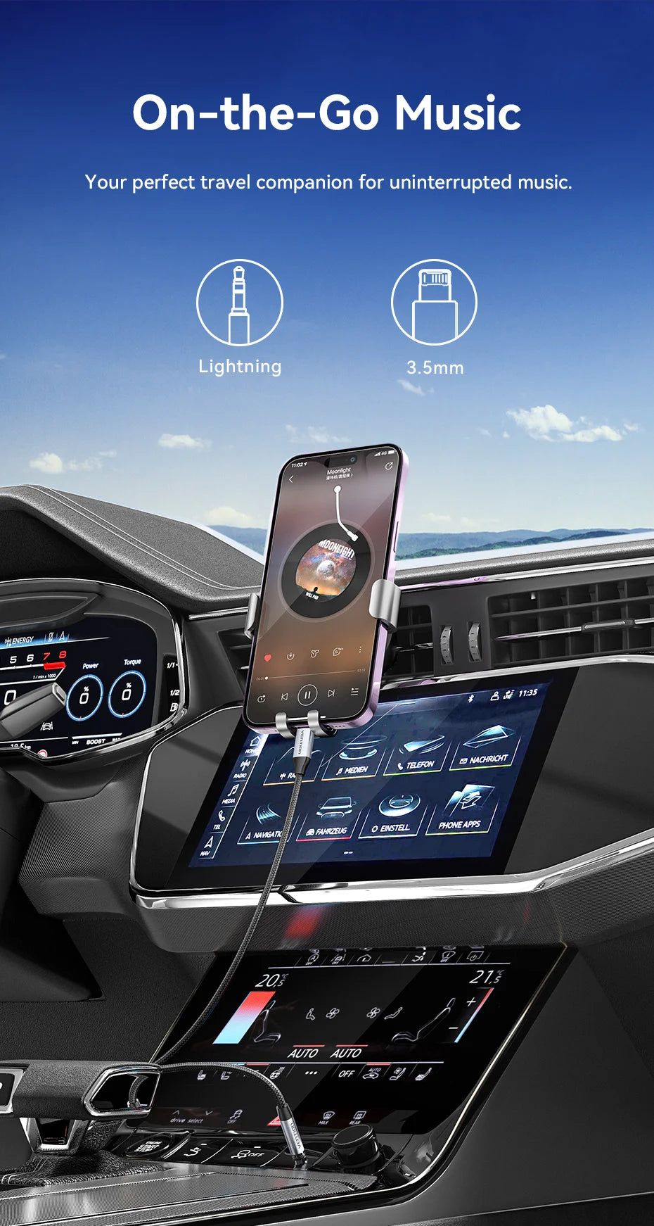 Adapter for iPhone DAC Lightning to 3.5mm Headphone Adapter for iPhone 14 12 Pro max xr Aux Cable Phone Accessories