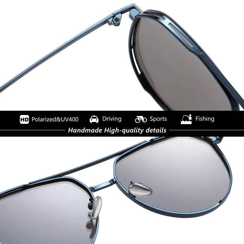 Polarized Aviation Sunglasses for Men and Women Mirror Lens Vintage Style
