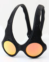 Cycling Fashion Sunglasses UV Protection All Metal Personality Retro Black Frame Glasses Outdoor Riding Accessories