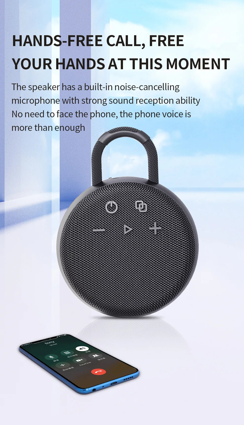 ZEALOT S77 Wireless Bluetooth Speaker Waterproof Sports Sound Box Outdoor Portable Subwoofer Outdoor Clear Stereo Music Surround