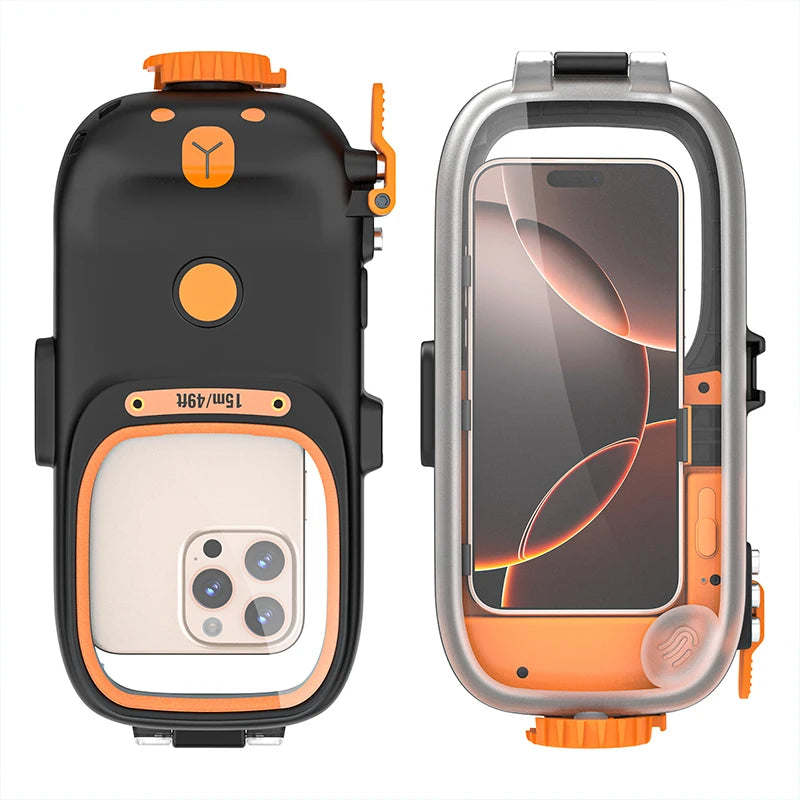 Newly upgraded 4rd generation diving Bluetooth remote control photography multicolor diving waterproof mobile phonecase