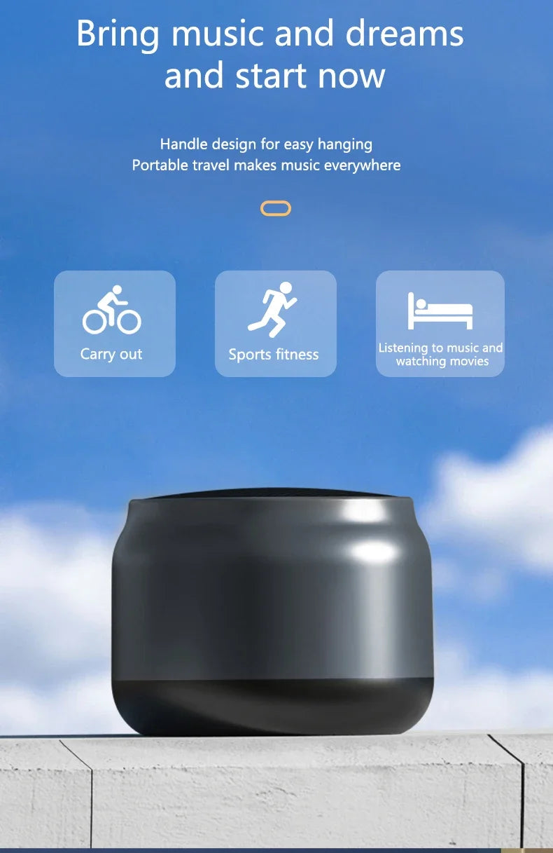 K30 Portable Bluetooth Wireless Speaker Waterproof USB Outdoor Loudspeaker Music Surround Bass Box Speakers