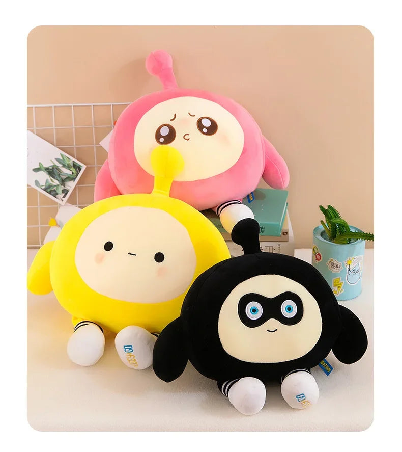 Kawaii Egg Party Oversize Plush Doll Plush Toys Children Soft Stuffed Pillow Doll Room Decoration Children's Girls Birthday Gift