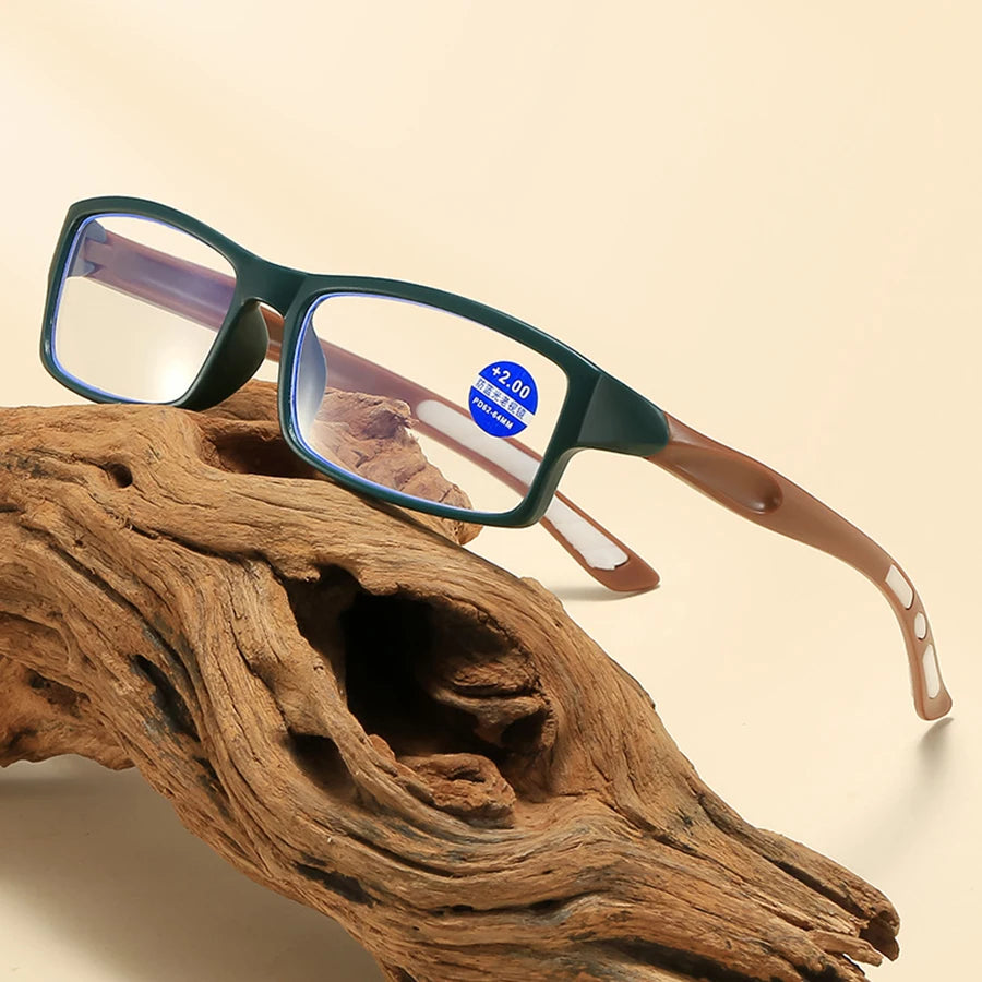 Reading Glasses Women Anti Blue Light Sports Eyeglasses Fashion Small Frame Presbyopia Hyperopia Eyewear+1.0+2.0+3.0+4.0