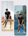 2pcs Fitness Strength Training Fitness Throwing Rope Physical Spring Elastic Crude Training Battle Rope Exercise Gym Equipment