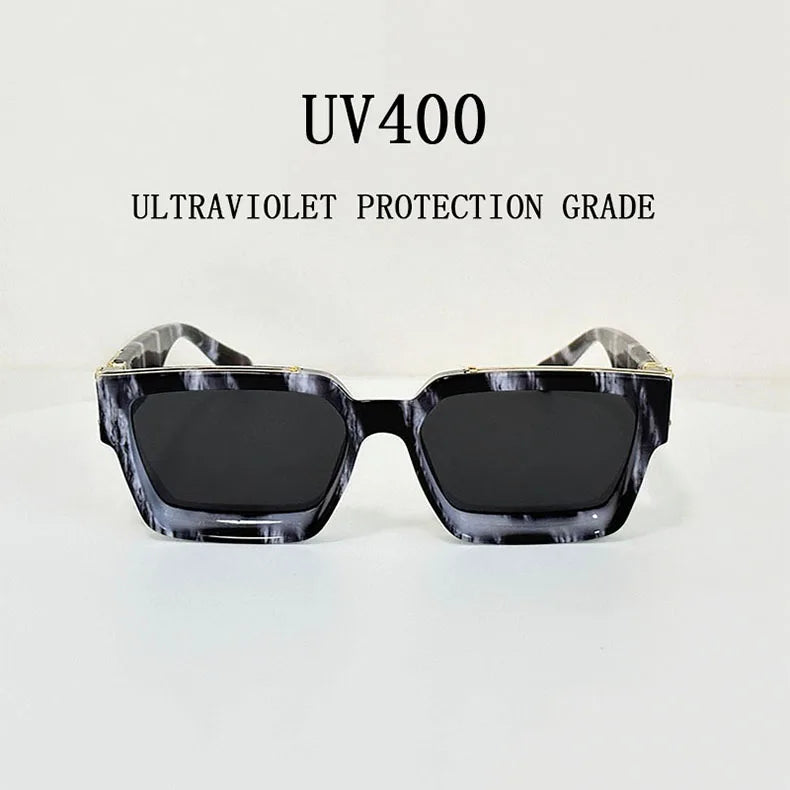 Millionaire Square Sunglasses With UV400 Protection