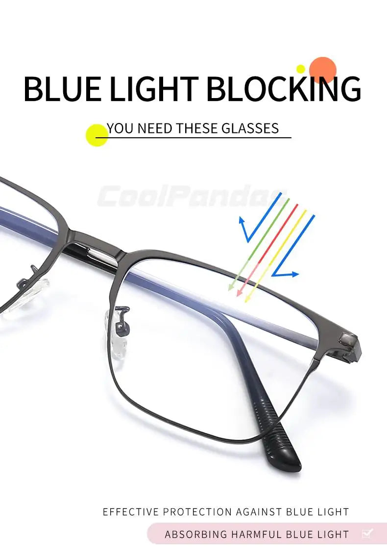 3 In 1 Magnetic Clip On Polarized Sunglasses UV400 Anti Blue Light Night Vision Glasses for Men Women
