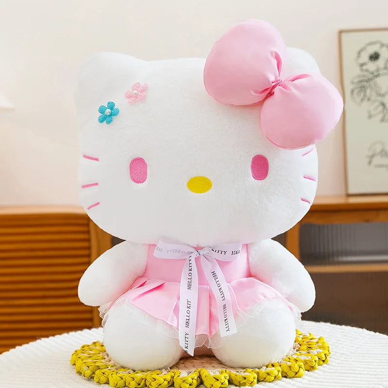 Cute Cat Character Plush Stuffed Doll Pillow Toy