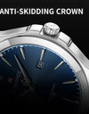 Watches Stainless Steel Simple Calendar Male Waterproof Wristwatches