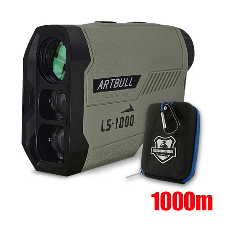 Golf Laser Rangefinder 1000M 650M Telescope with Flag-Lock Slope Pin Distance Meter for Hunting Monocular