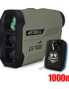 Golf Laser Rangefinder 1000M 650M Telescope with Flag-Lock Slope Pin Distance Meter for Hunting Monocular