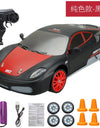 2.4G Drift Rc Car 4WD RC Drift Car Toy Remote Control GTR Model AE86 Vehicle Car RC Racing Car Toy for Children Christmas Gifts