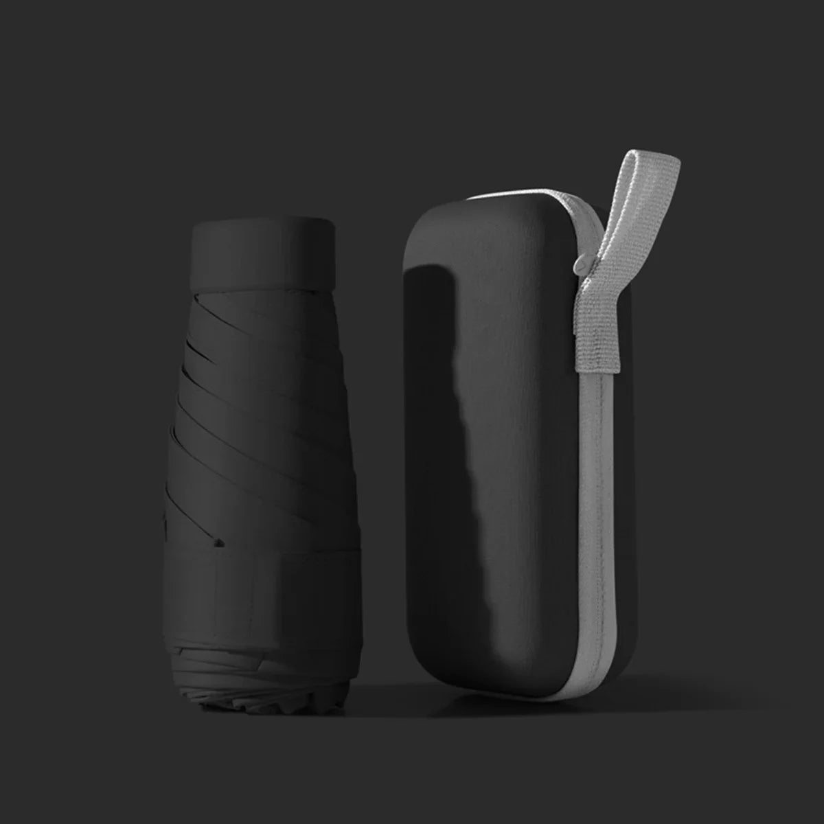 Mini Folding Umbrella Lightweight Portable Travel Sun Rain Protection Compact Umbrella