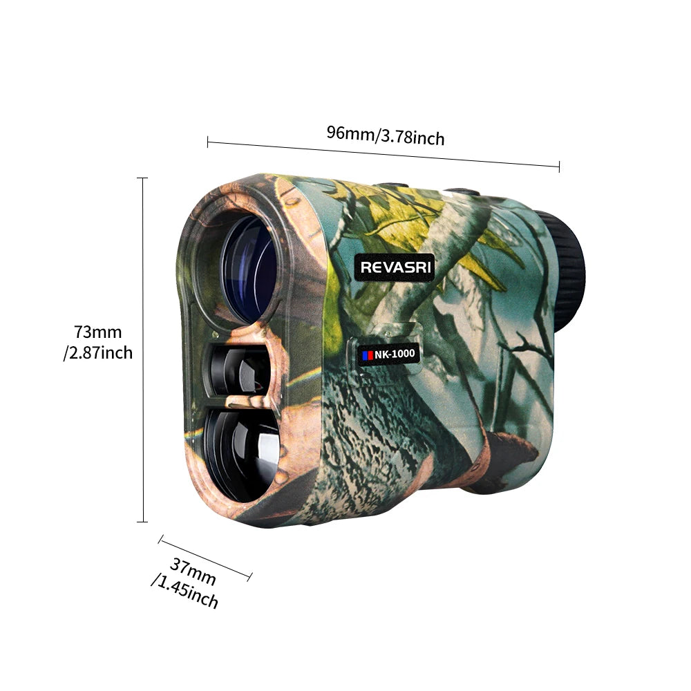 Laser Rangefinder 1000M Hunting Range Finder with Rechargeable Battery Outdoor Target Acquisition Technology Monoculars