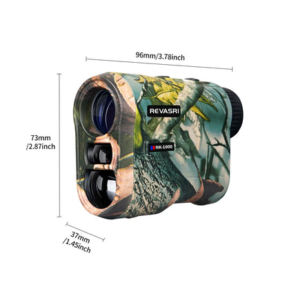 Laser Rangefinder 1000M Hunting Range Finder with Rechargeable Battery Outdoor Target Acquisition Technology Monoculars