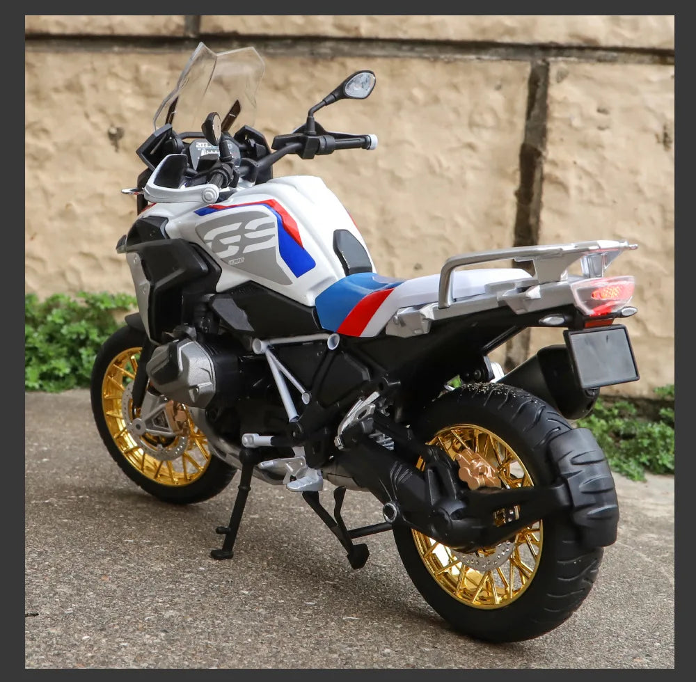Diecast R1250 GS Adventure Motorcycle Model 1 to 9 Scale