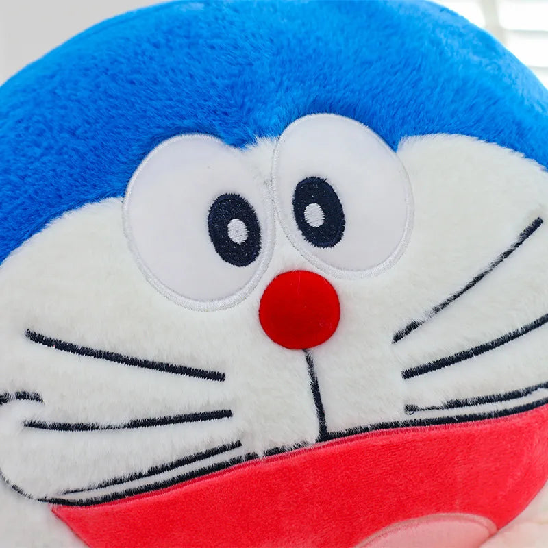 Cute Blue Cat Plush Toy Soft Huggable Stuffed Animal