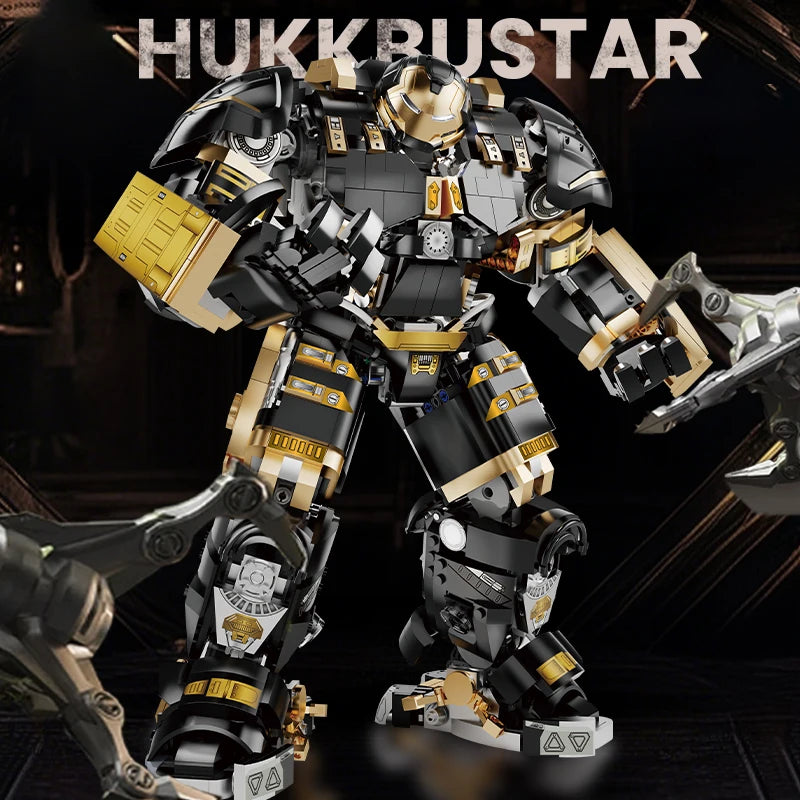 Hulkbuster Building Blocks MOC Model Iron Man Bricks Sets Marvel Superheroes DIY Toys for Boys Adult Collecting Toy