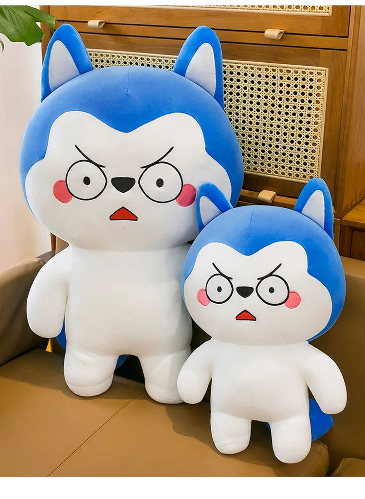 Kawaii Husky Character Plush Stuffed Doll Toy