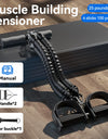 Pedal Tension Rope Men Abdominal Strengthening Elastic Band Tension Rope Expand Chest Strength Exercise Fitness equipment