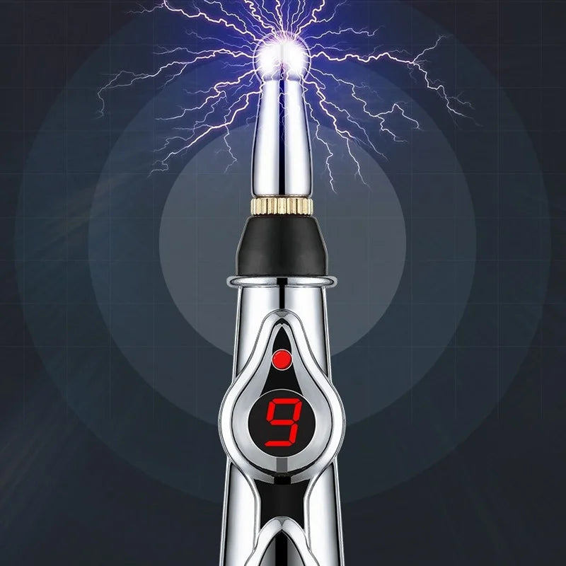 Electronic Acupuncture Pen Electric Meridians Laser Therapy Heal Massage Pen Meridian Energy Pen Relief Pain Tools