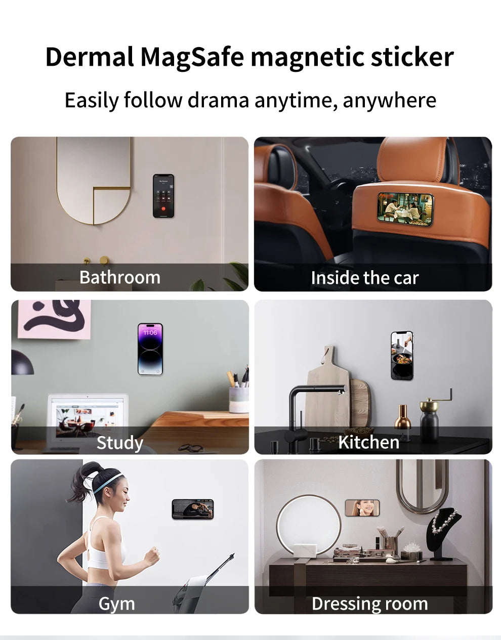 Leather for Magsafe Case for iPhone 16 15 14 Pro Max 16Pro Ring Luxury Lens Protection Holder Phone Back Cover