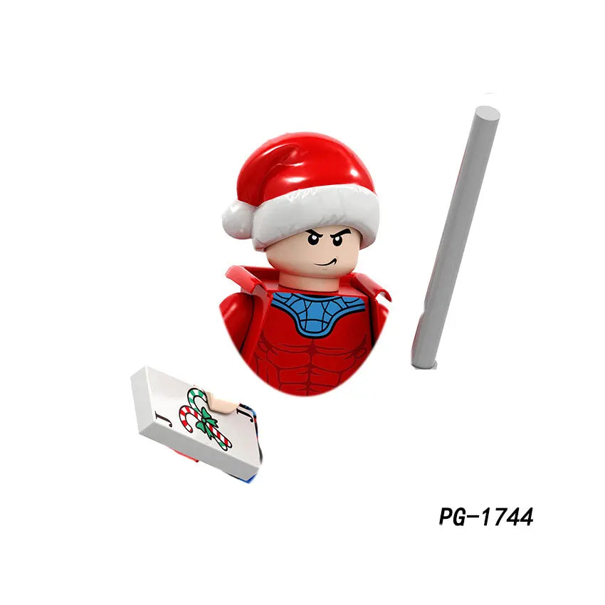 Movie Christmas Halloween Assemble Building Blocks Brick Mini Action Figure Character Figurine Brick Toys Birthday Gift