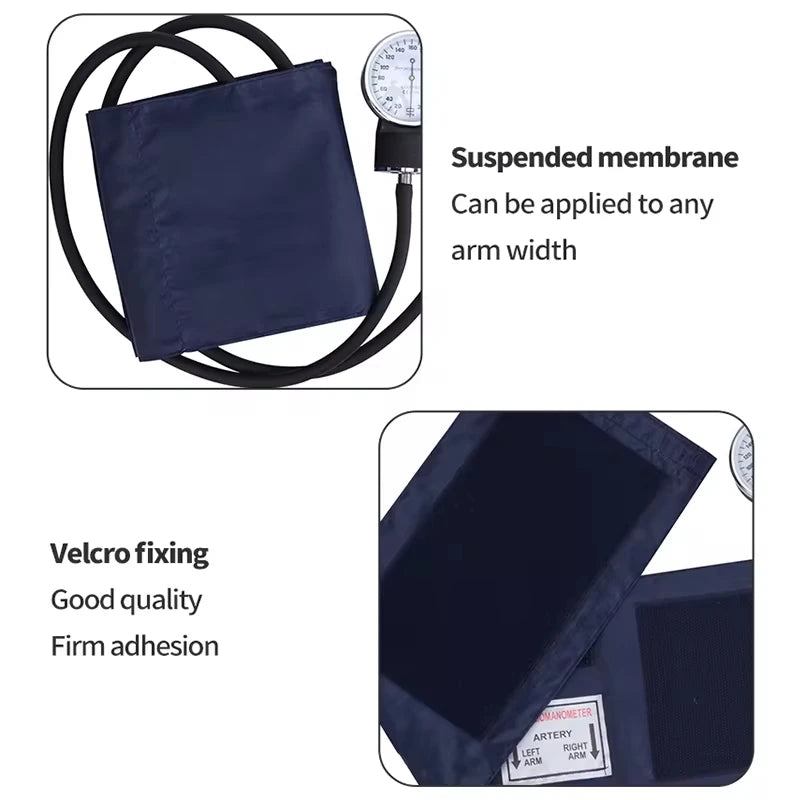 Manual Blood Pressure Monitor Diastolic Sphygmomanometer Double-sided Medical Doctor Stethoscope Sphygmomanometer Cuff Home