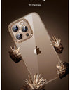 Case For iPhone 16 Pro Max Case Transparent PC Anti-Yellow Material Lens Protection Cover For iPhone 16 Pro 16 Plus Case