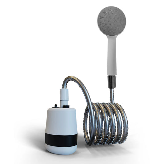 Rechargeable Handheld Electric Camping Shower Set
