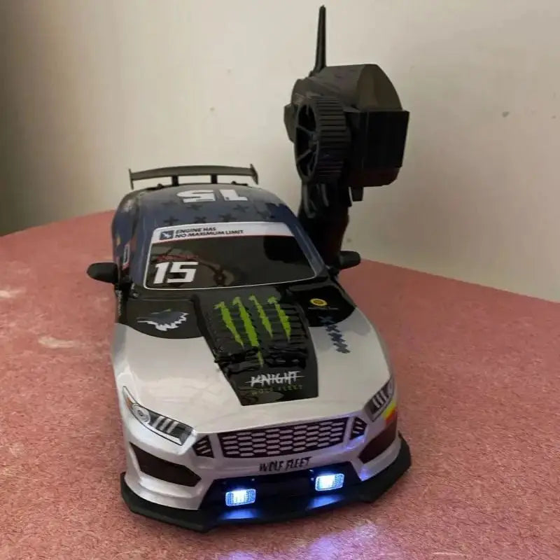 1/16 2.4G Racing Rc Cars Drift Car Mustang GTR Electric 4WD High Speed Remote Control Drift Toys for Children Gifts