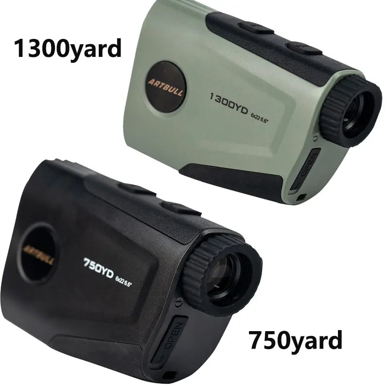 Rechargeable USB Type-C Laser Rangefinder for Golf & Hunting