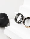 R03 Smart Ring Charging Case Men Women, Battery Life 39 Days, Health Monitor, IP68 & 5ATM Waterproof, Multi-sport Mode