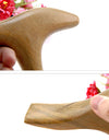 1 PC Neck Foot Wood Trigger Point Massage Gua Sha Tools,Home Gym Professional Wooden Therapy Massage Tool for Back Leg Hand Face