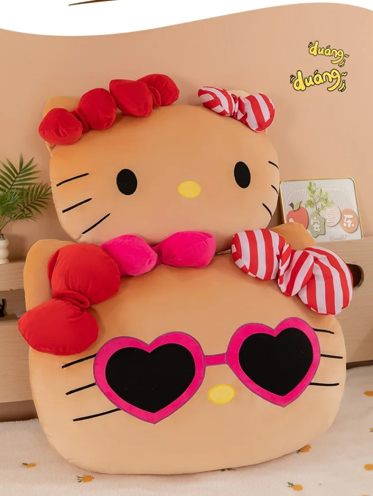 Black Cat Character Plush Stuffed Doll Pillow Toy