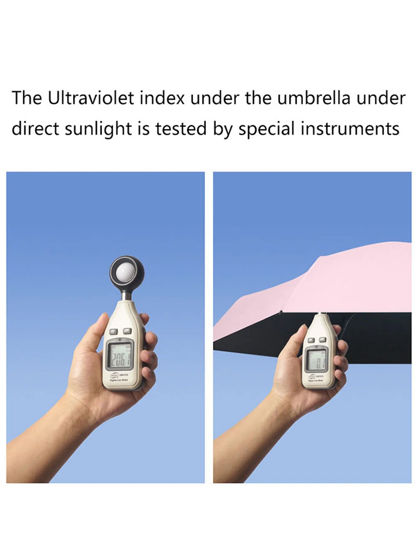 Outdoor Mini Folding Sun Umbrella with UV Protection Ultralight Compact Design
