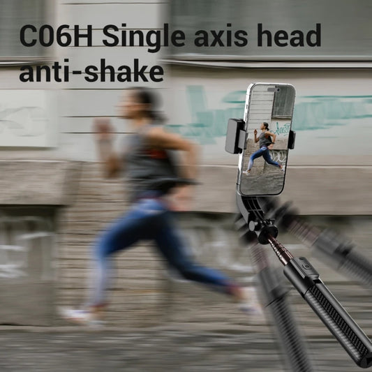 Bluetooth Handheld Gimbal Stabilizer Mobile Phone Selfie Stick Aluminum Alloy Adjustable Tripod for Smartphone Live