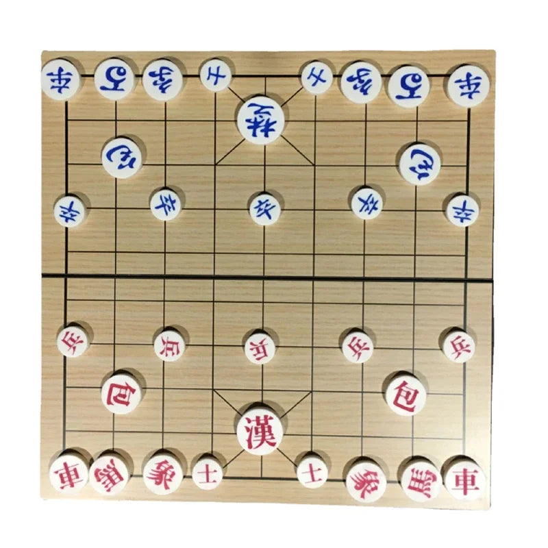 Portable Korean Janggi Chess Set – Foldable 25×25cm Board