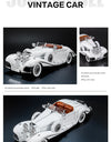 Diecast 1/18 1936 500K Classic Car Alloy Metal Model Sound And Light Toy Collect Display Ornament