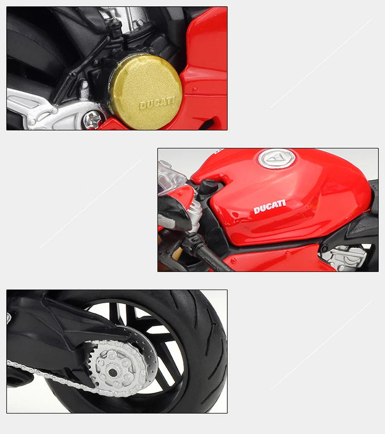 1 12 Scale Ducati 1199 Panigale Diecast Motorcycle Model