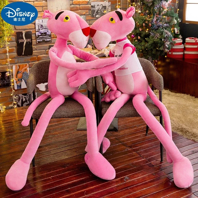 Disney 60cm~180cm  Pink Plush Doll Toys Cute Cartoon Leopard Stuffed Animal  Toy Soft Kawaii Stuffed Doll Christmas Gift