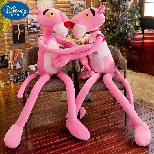 Disney 60cm~180cm  Pink Plush Doll Toys Cute Cartoon Leopard Stuffed Animal  Toy Soft Kawaii Stuffed Doll Christmas Gift
