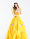 Halloween Costume Belle Princess Dress Beauty and The Beast Belle Snow Masquerade Costume