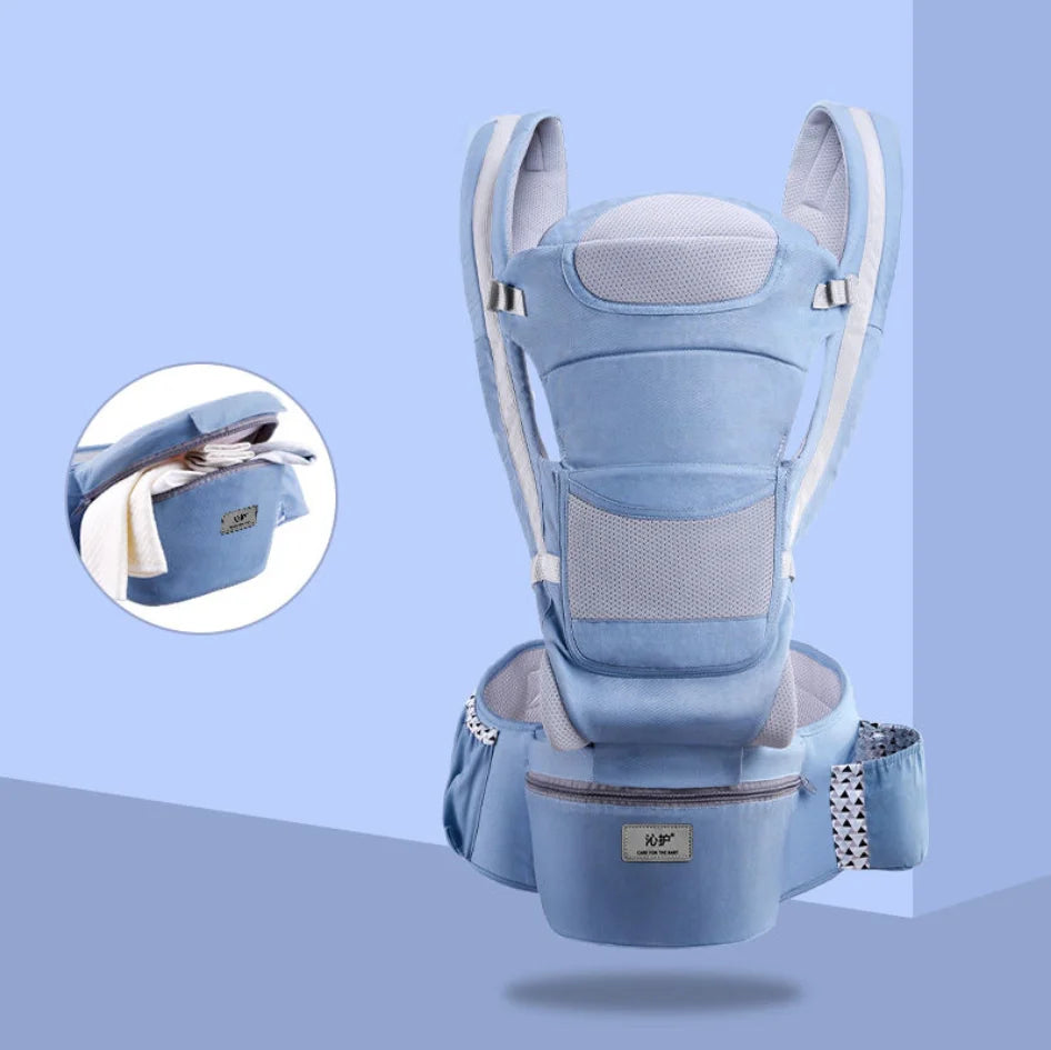 Carrier Waist Stool With Storage Bag Kangaroo Shoulder Swaddle Sling   Wrap Ergonomic Backpack Hipseat