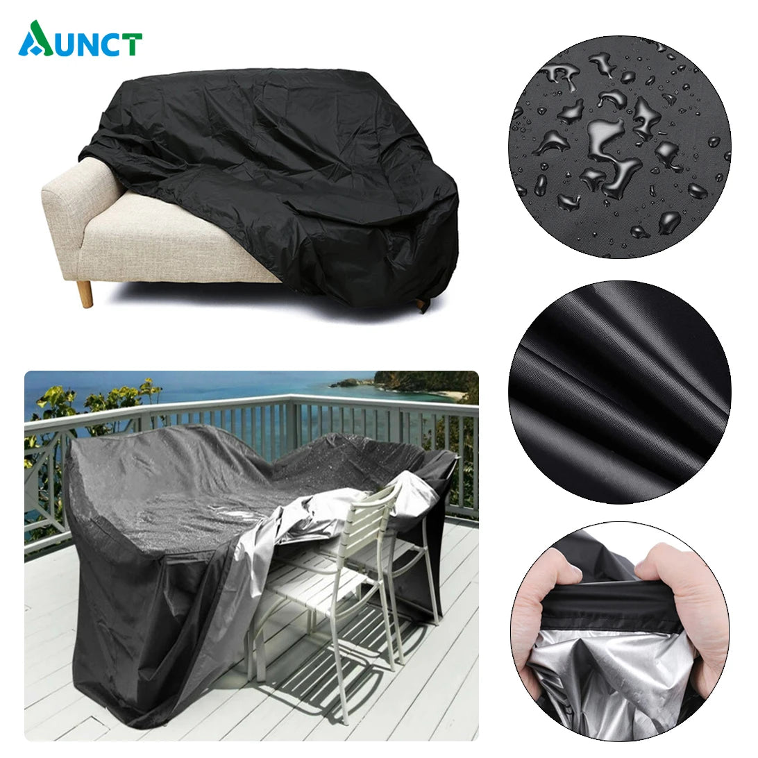 Waterproof Outdoor Patio Furniture Cover 210D Garden Sofa Table Chair Rain Snow Dust Protector