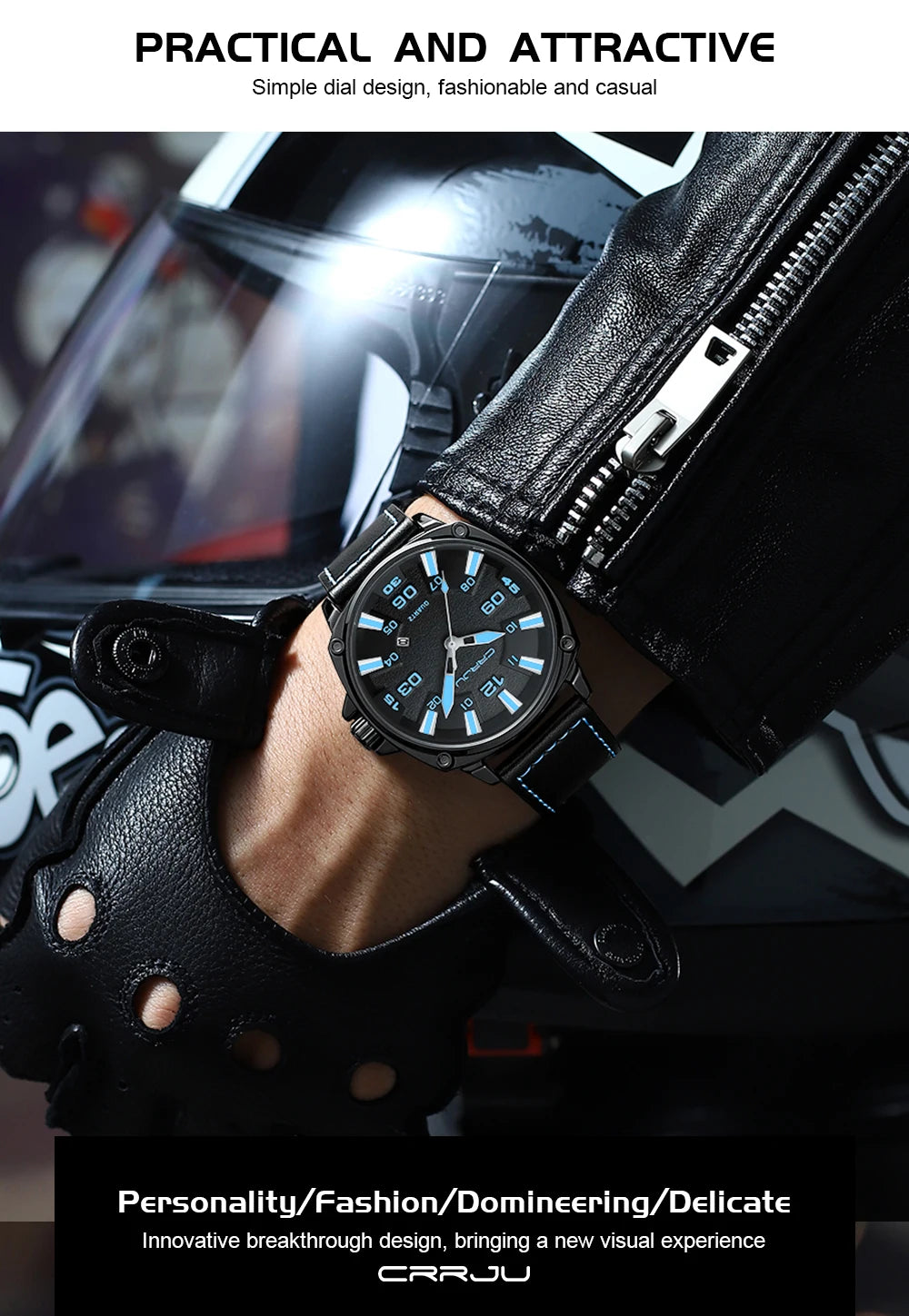 Simple Fashion Thin Date Wristwatches Male Luxury Design Breathable Leather Watches Men's Quartz Clock
