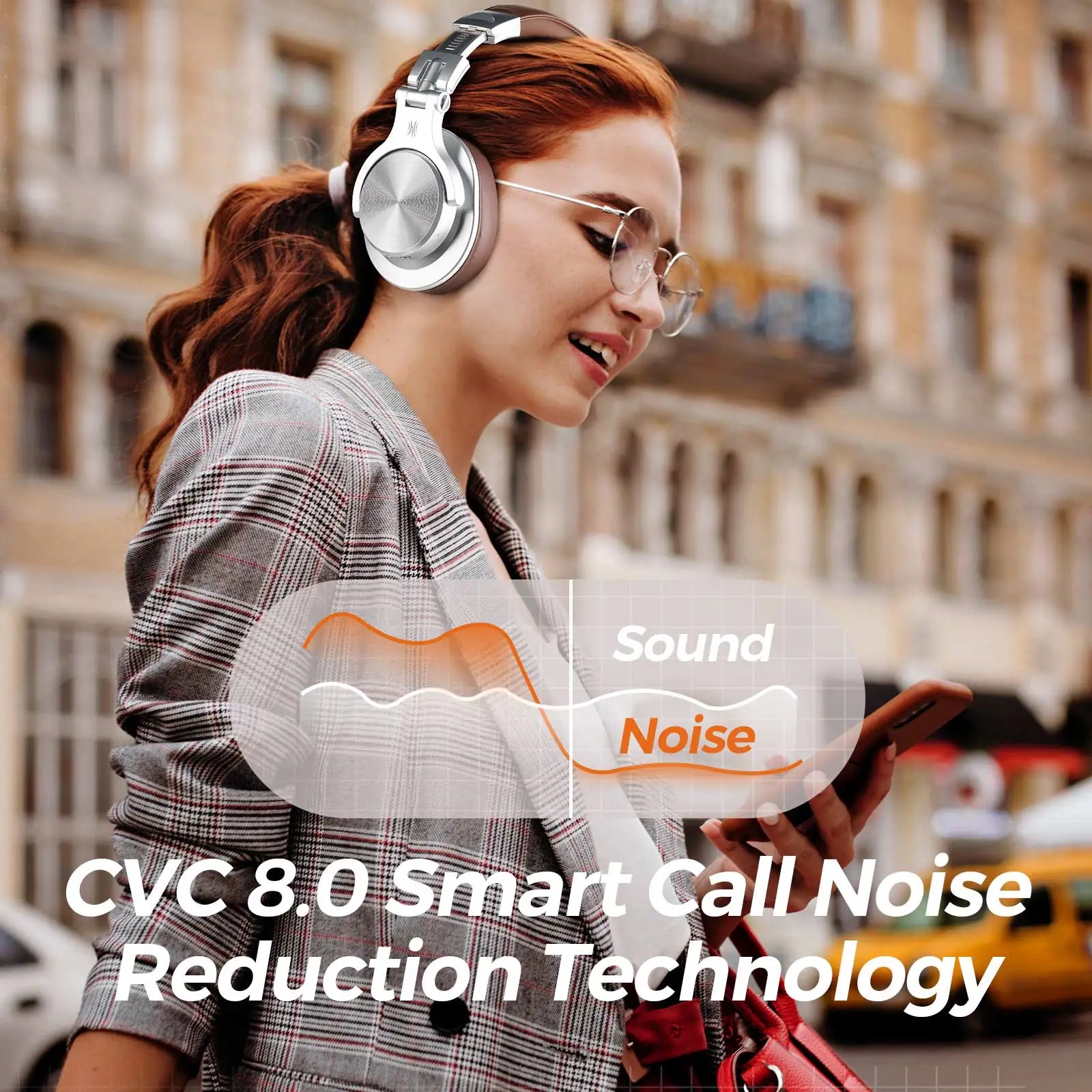 Fusion A70 Bluetooth Headphones Hi-Res Audio Over Ear Wireless Headset Professional Studio Monitor DJ HiFi Headphones