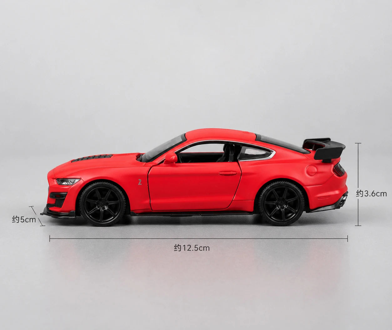 1 38 Scale Ford Shelby Mustang GT500 Diecast Model Car